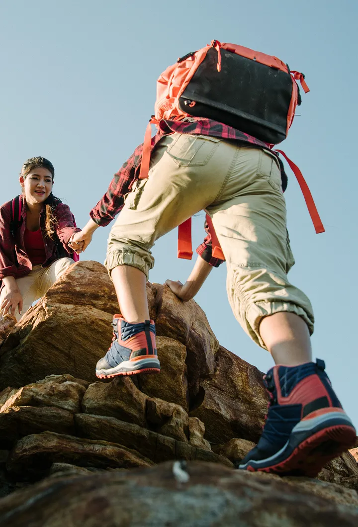The Pitons, framed by silence