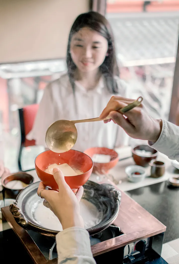 Cooking in a Peranakan home