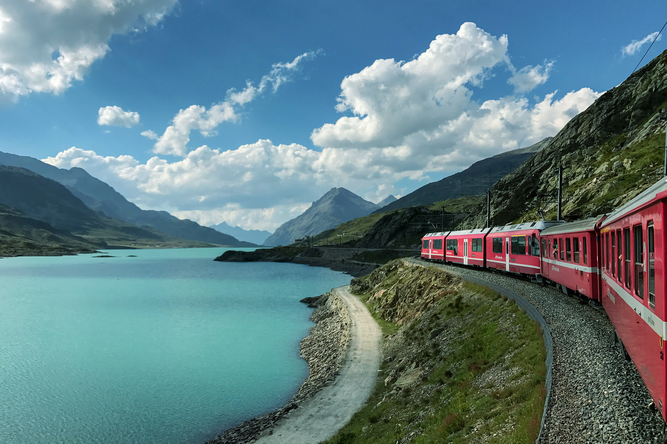 Across peaks and palaces