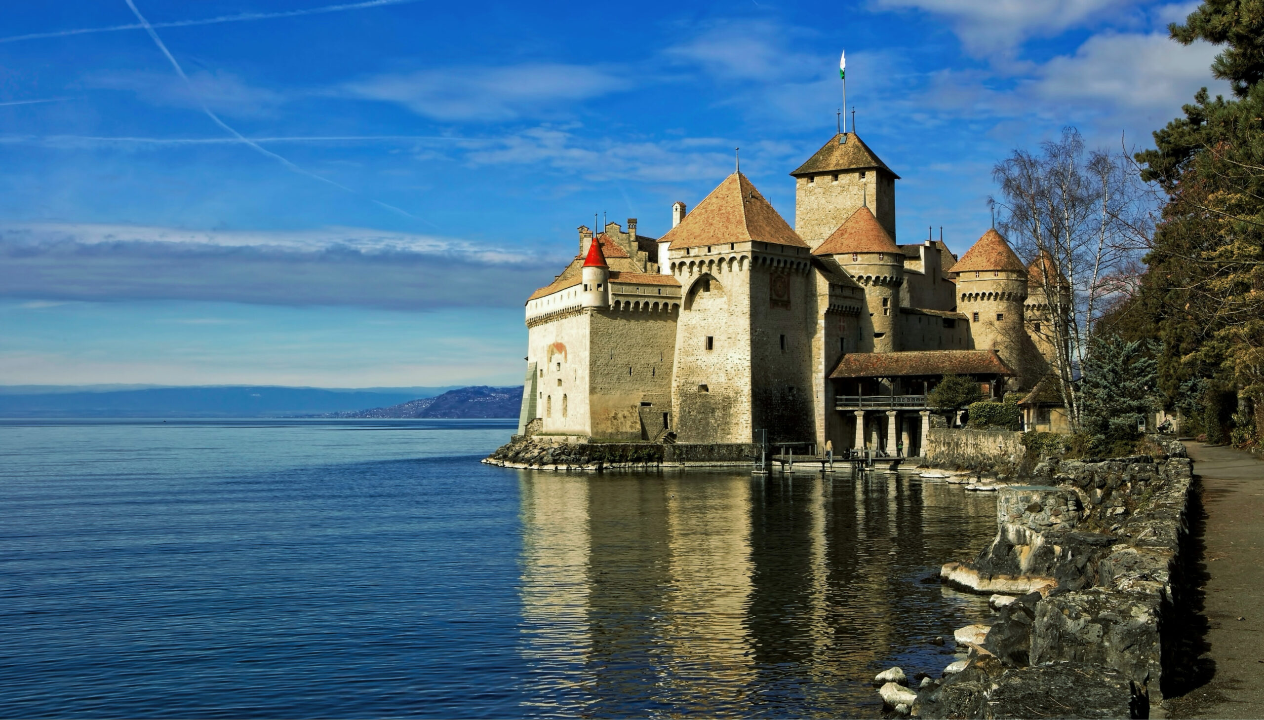 Where the lake holds the light